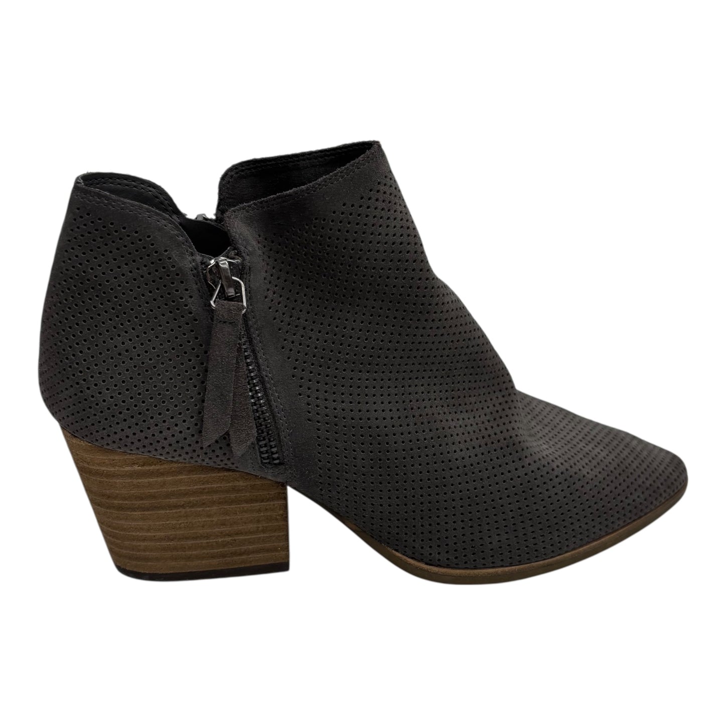 Boots Leather By Vince Camuto In Taupe, Size:8.5