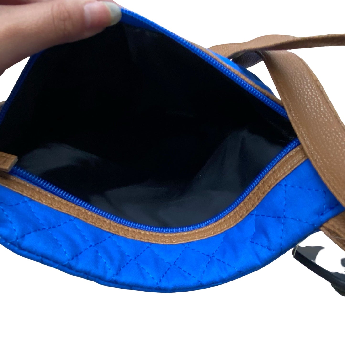 Handbag By Stone Mountain In Blue, Size:Medium