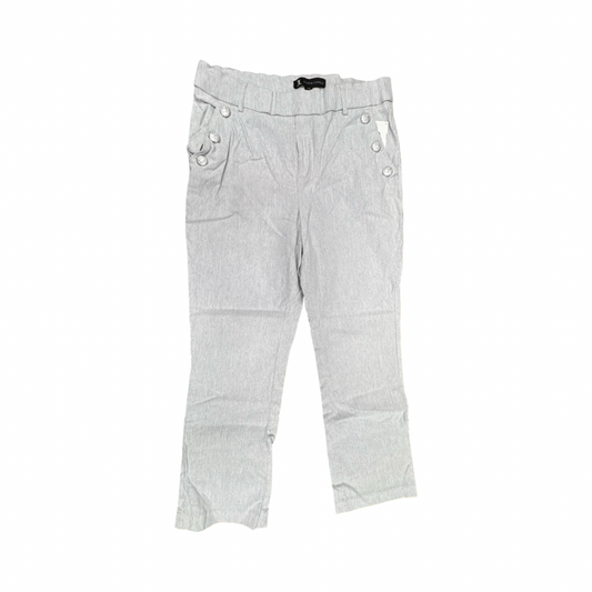 Pants Cropped By Jules & Leopold In Black & White, Size:L