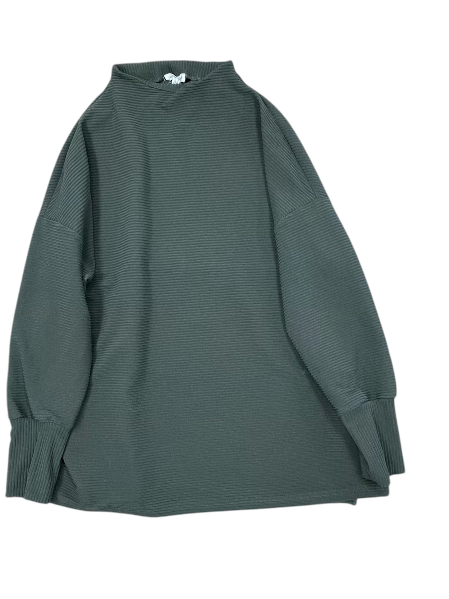 Top Ls By Tribal In Green, Size:L