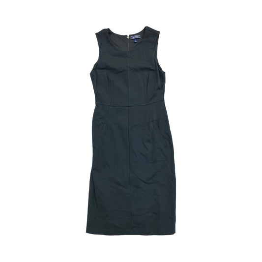 Dress Party Midi By Lands End In Black, Size:8