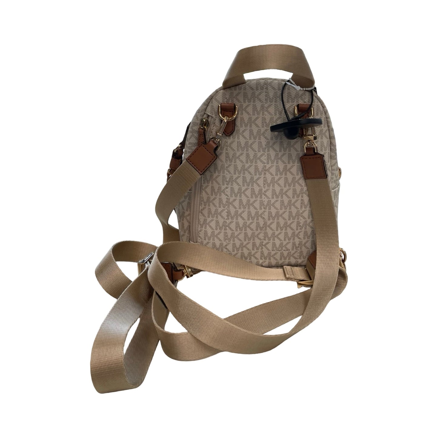 Backpack Designer By Michael Kors In Cream, Size:Small