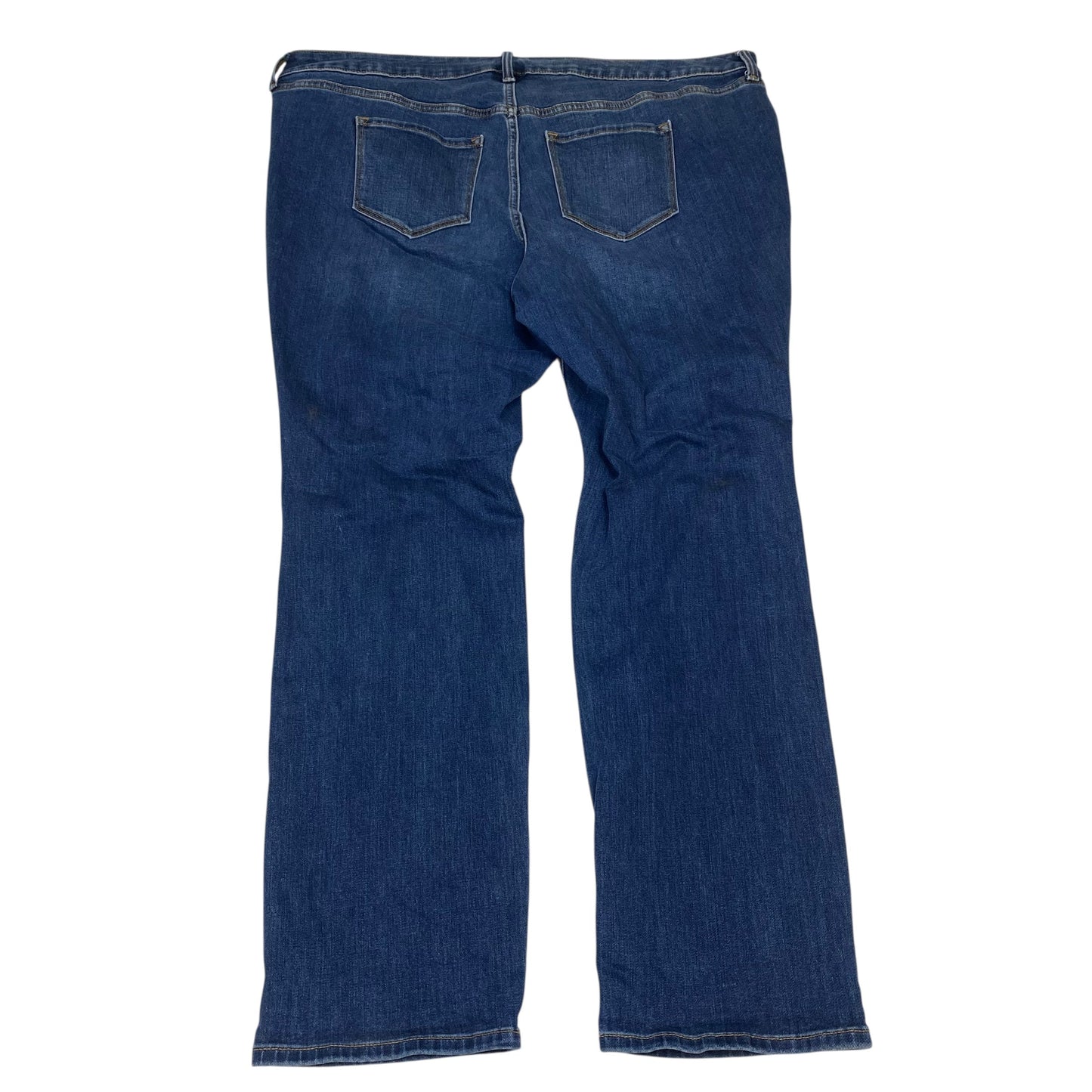 Jeans Straight By Old Navy In Blue Denim, Size:22