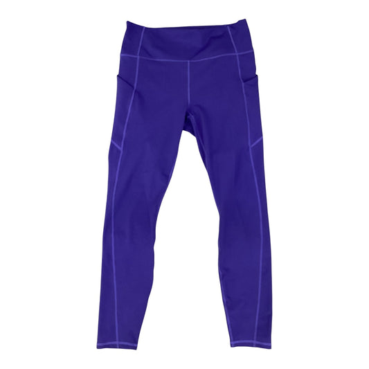 Athletic Leggings By Fabletics In Purple, Size:M