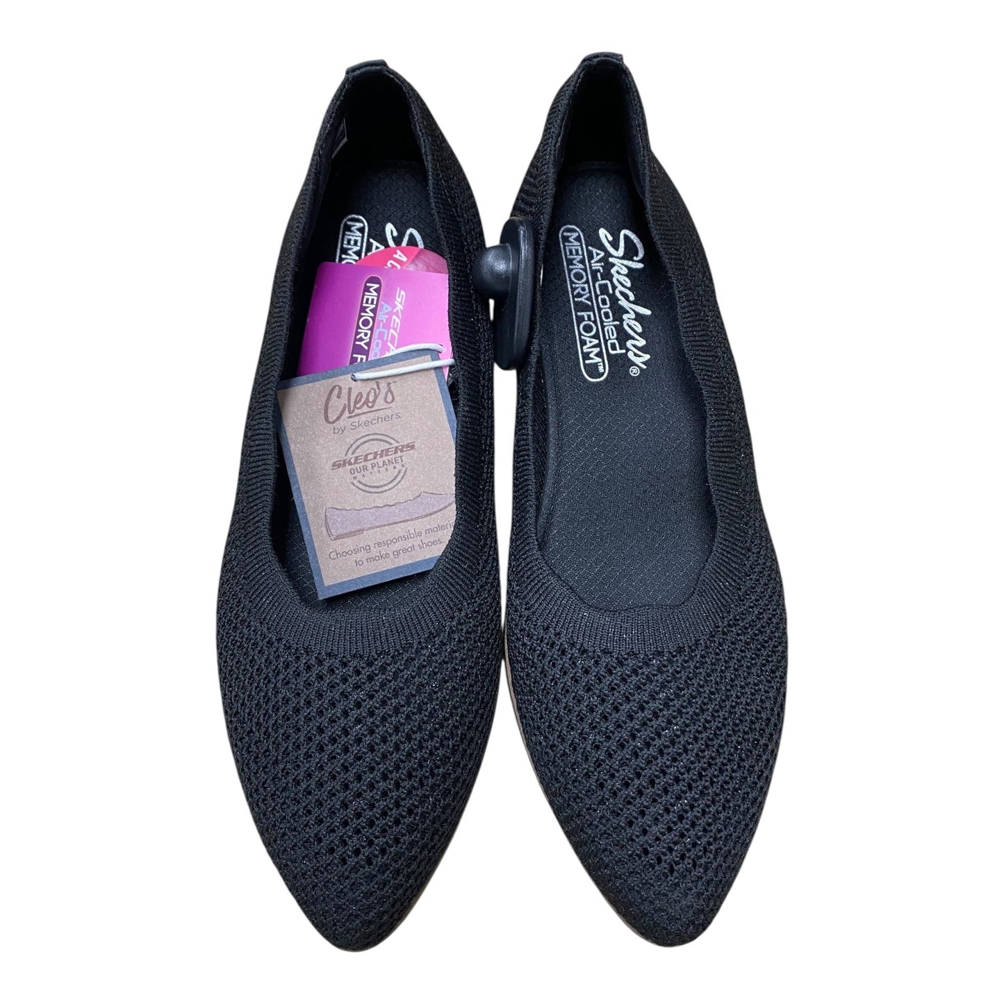 Shoes Flats By Skechers In Black, Size:7.5