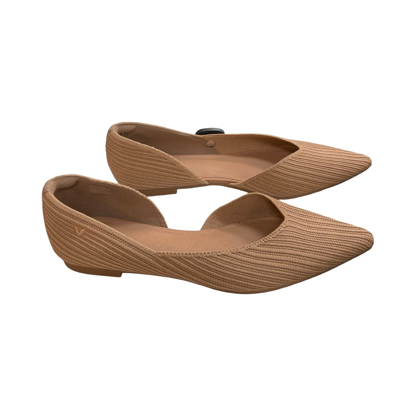 Shoes Flats By Vivaia In Brown, Size:10