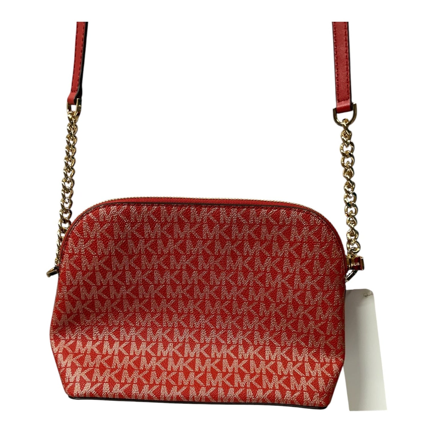 Crossbody Designer By Michael Kors In Red, Size:Small