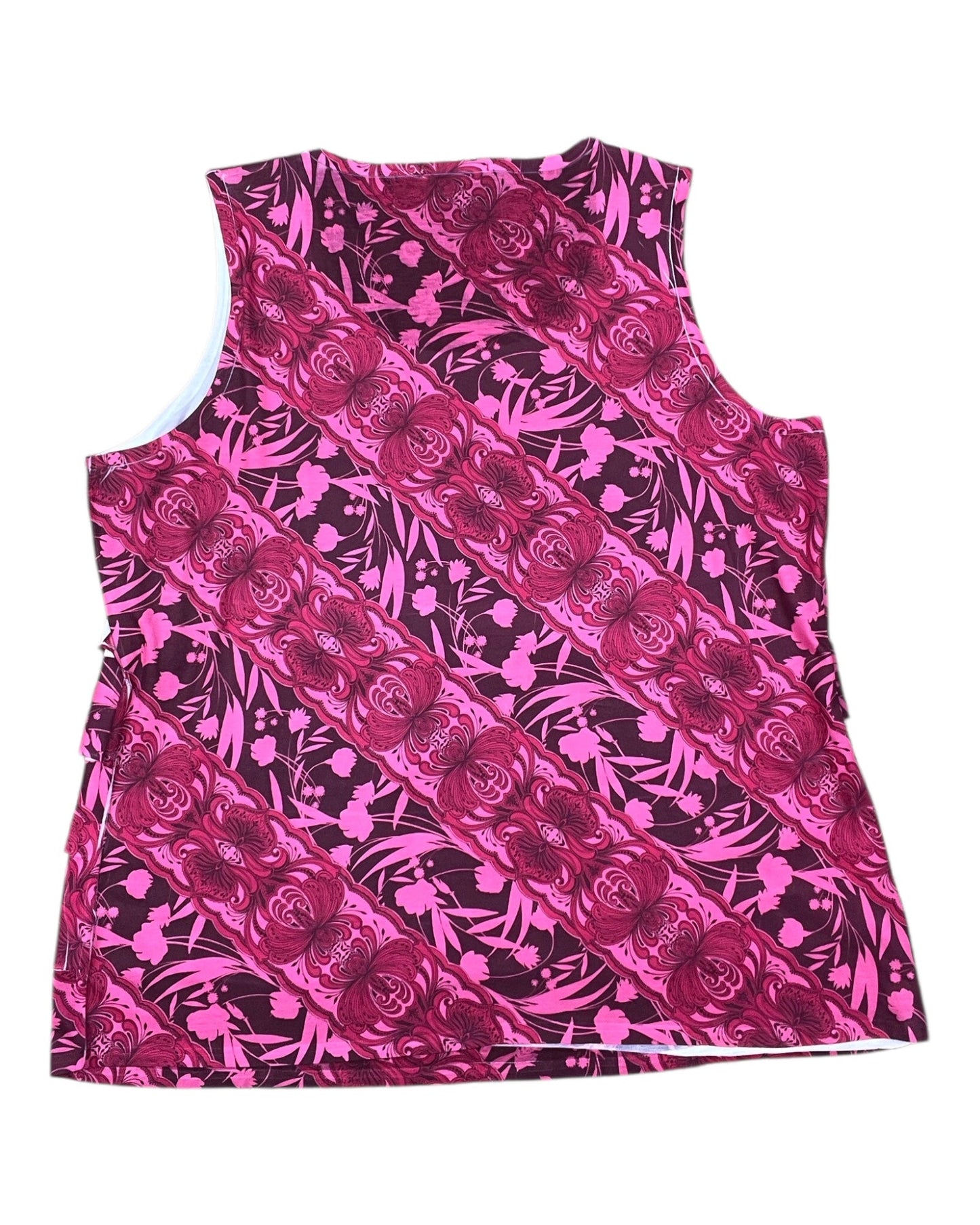 Top Sleeveless By Coldwater Creek In Pink, Size:1X