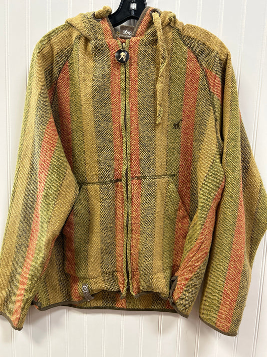 Sweatshirt Hoodie By Lug In Yellow, Size:L