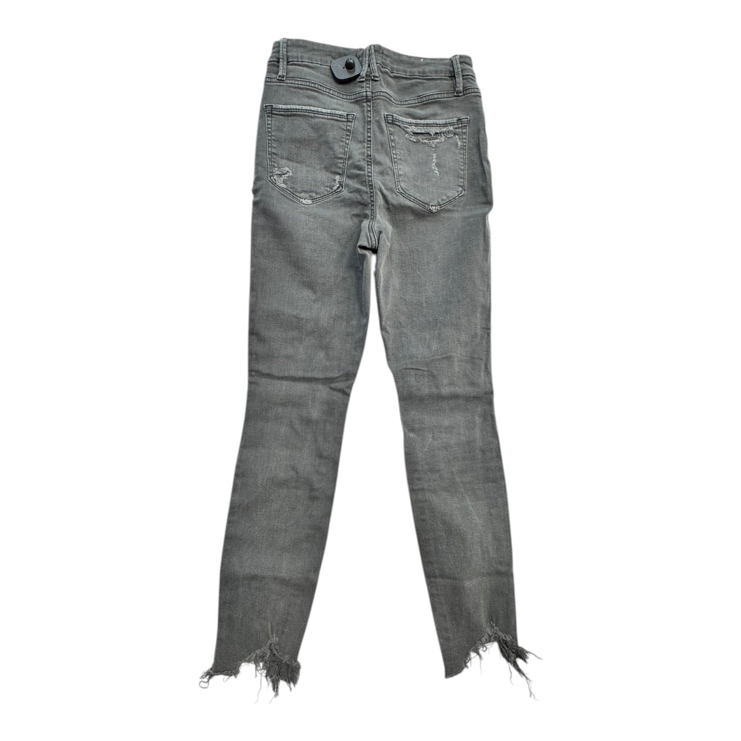 Jeans Skinny By Good American In Grey Denim, Size:6