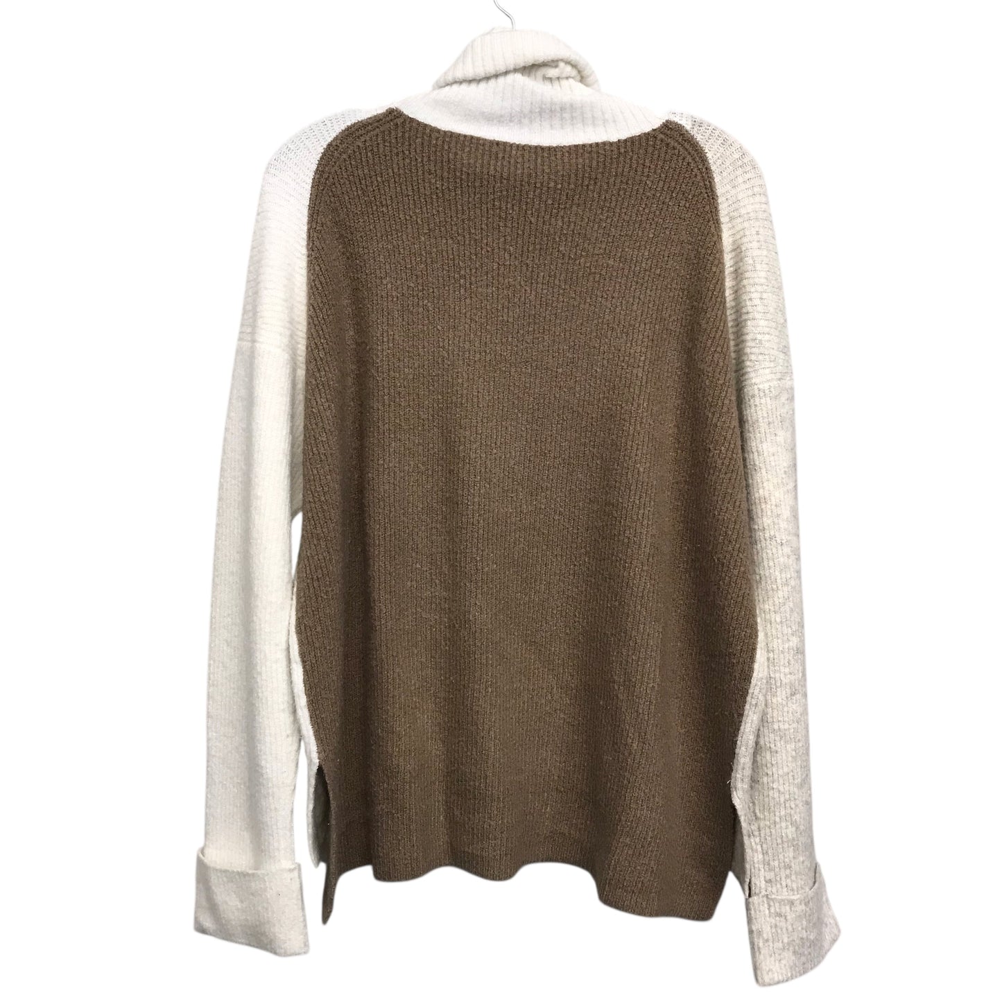Sweater By French Connection In Cream & Tan, Size:M