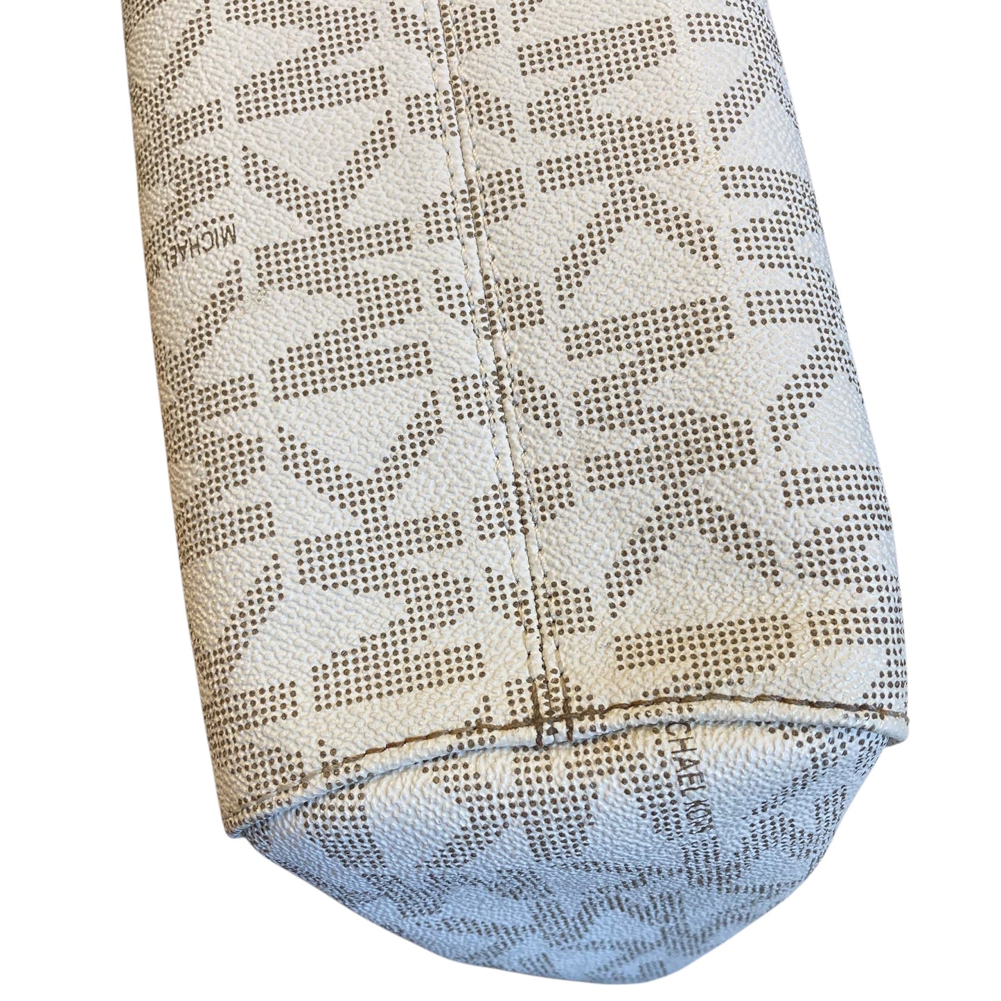 Handbag Designer By Michael Kors In Beige, Size:Large