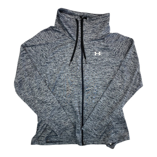 Athletic Top Ls Collar By Under Armour In Grey, Size:Xl