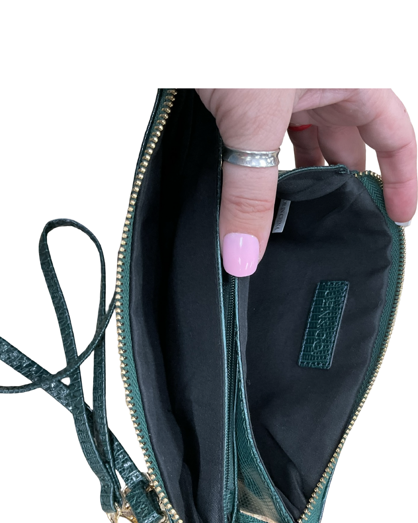 Crossbody By Jen & Co In Green, Size:Small