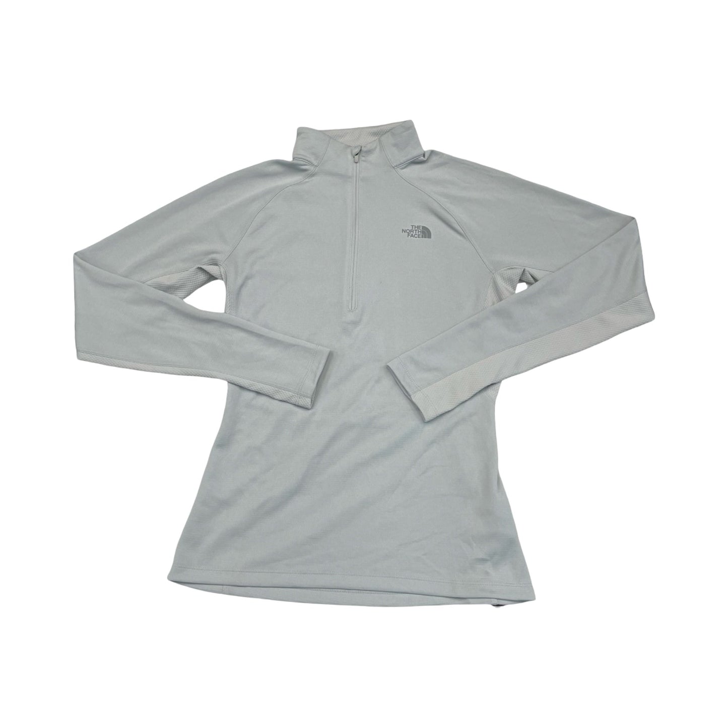 Athletic Top Ls Collar By The North Face In Grey, Size:S