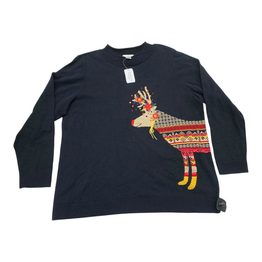 Sweater By Christopher And Banks In Black, Size:Xl