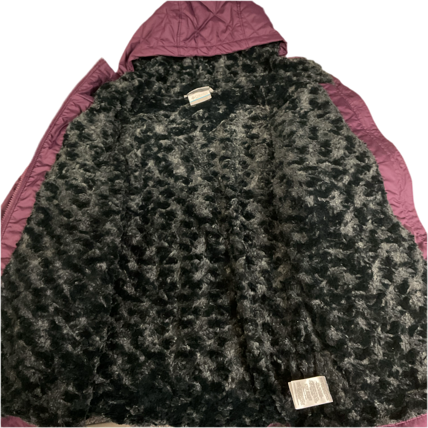 Jacket Puffer & Quilted By Columbia In Purple, Size:M