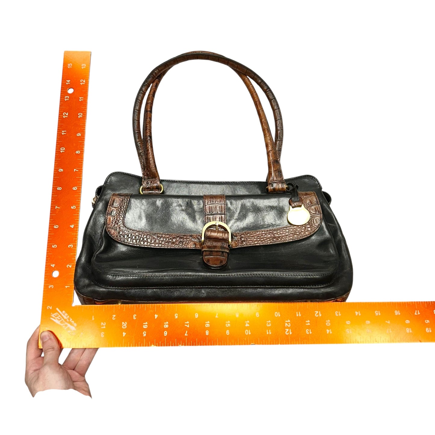 Handbag Designer By Brahmin, Size: Medium