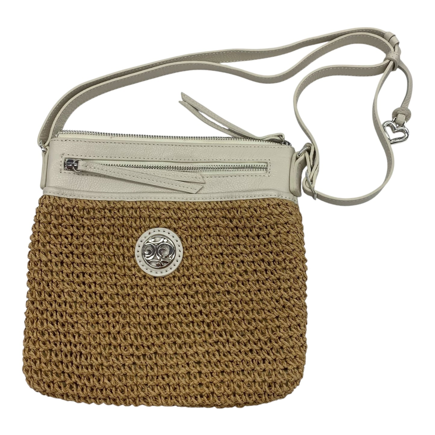 Crossbody By Brighton In Cream, Size:Medium