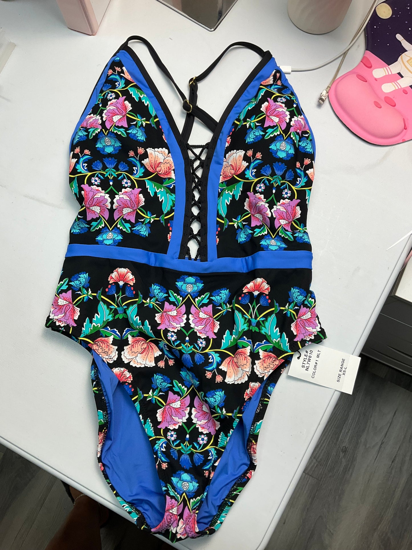 Swimsuit Designer By Nanette Lepore In Multi-colored, Size: S