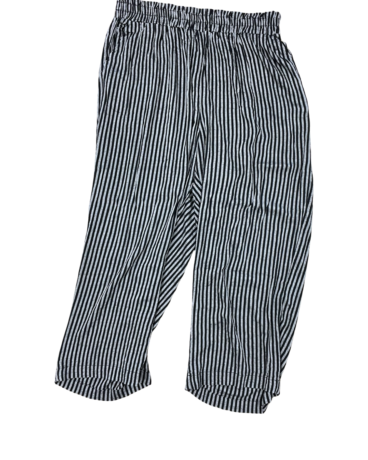 Pants Wide Leg By Jane And Delancey In Black & Silver, Size:1X
