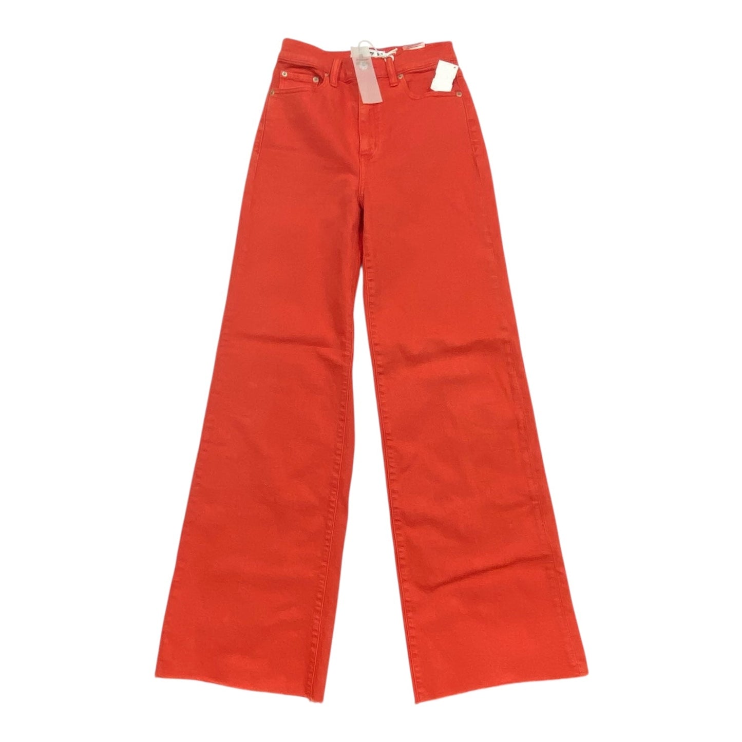 Jeans Wide Leg By Daze In Red, Size:0