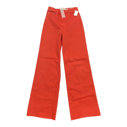 Jeans Wide Leg By Daze In Red, Size:0