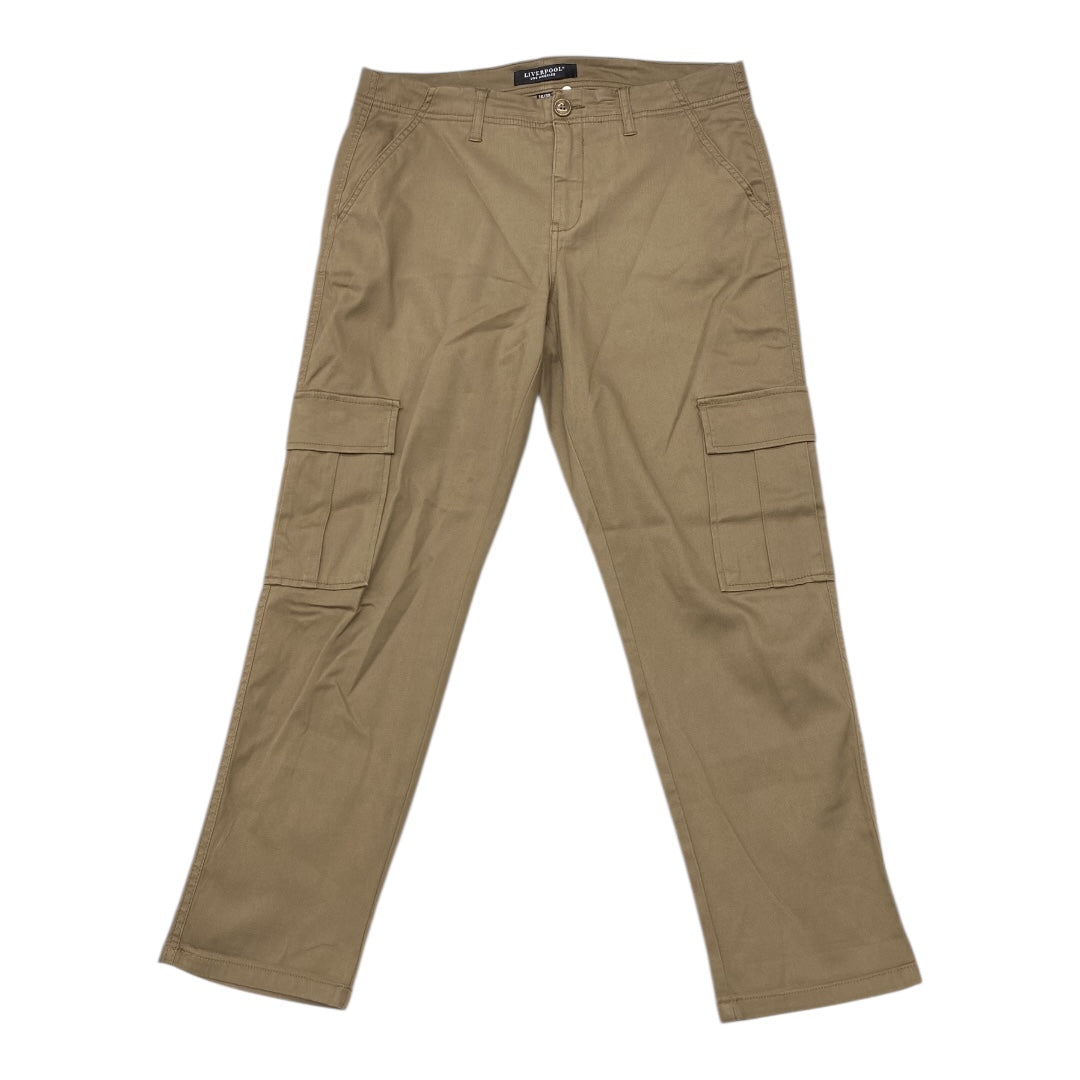 Pants Cargo & Utility By Liverpool In Brown, Size:10
