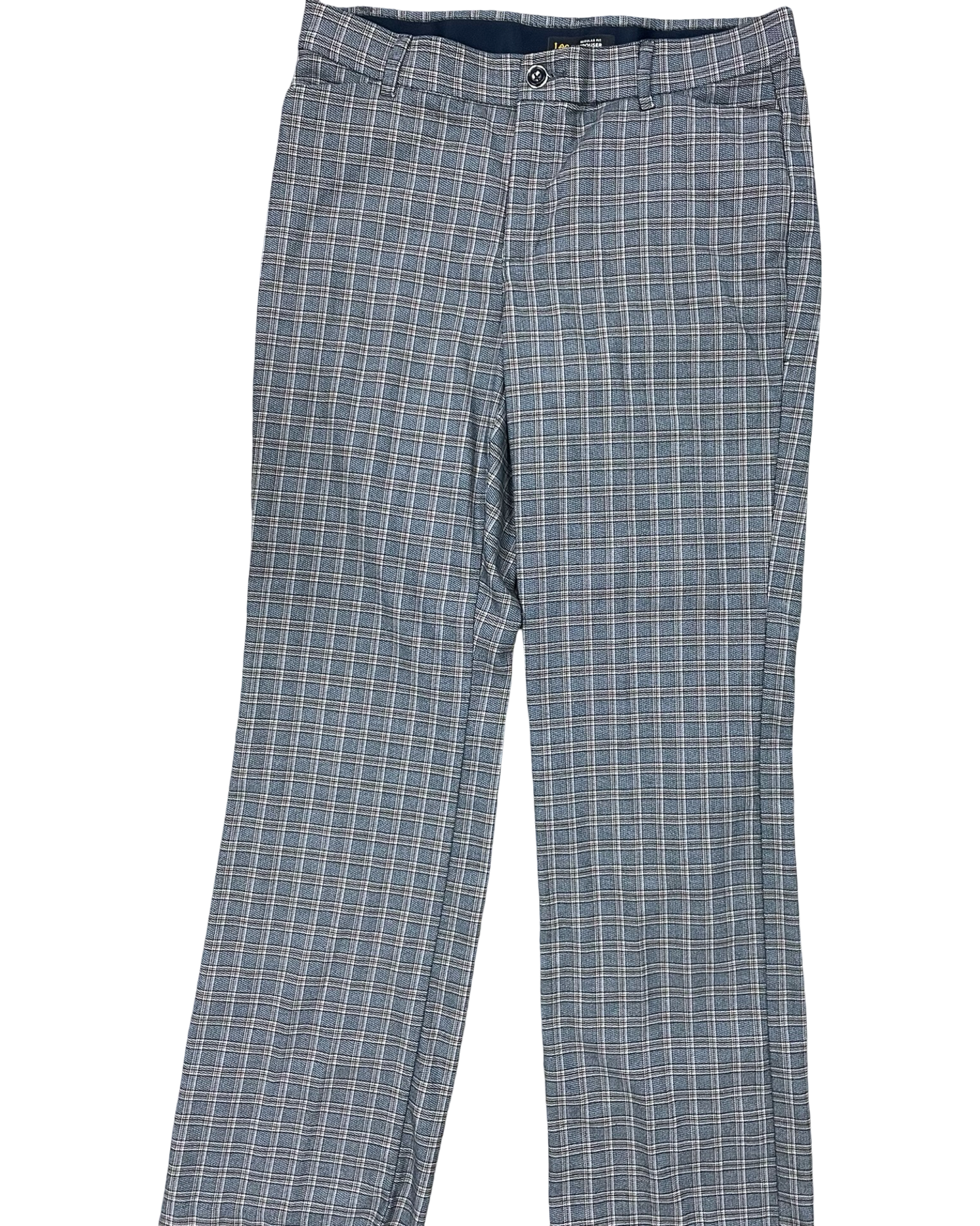 Pants Dress By Lee In Blue & Tan, Size:12L