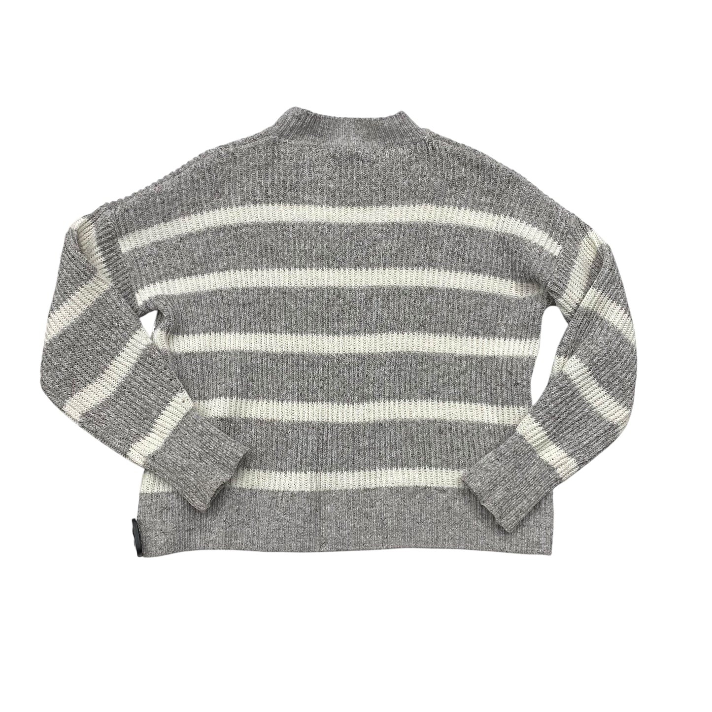 Sweater By Abercrombie And Fitch In Grey & White, Size:Xs