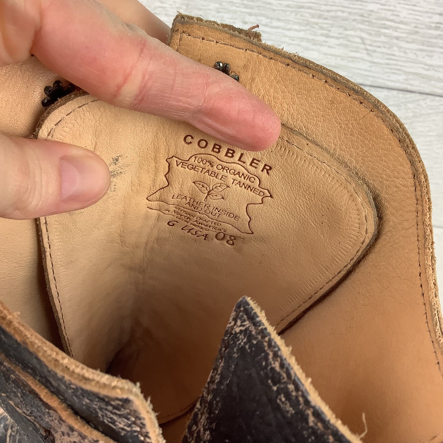 Boots Knee Flats By Bed Stu In Black, Size: 6