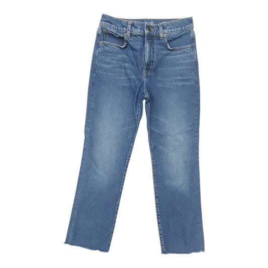 Jeans Straight By J. Crew In Blue, Size:4