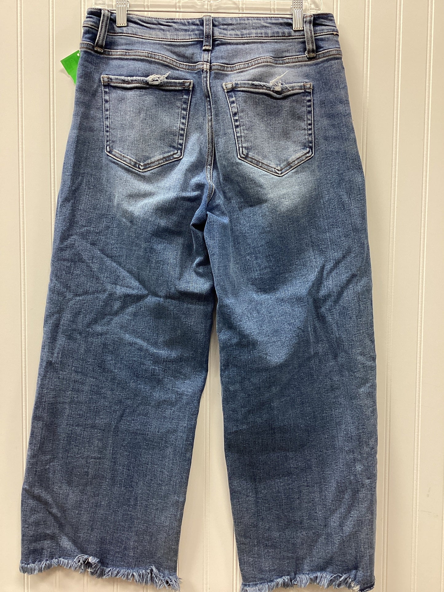 Jeans Wide Leg By Flying Monkey In Blue Denim, Size:6