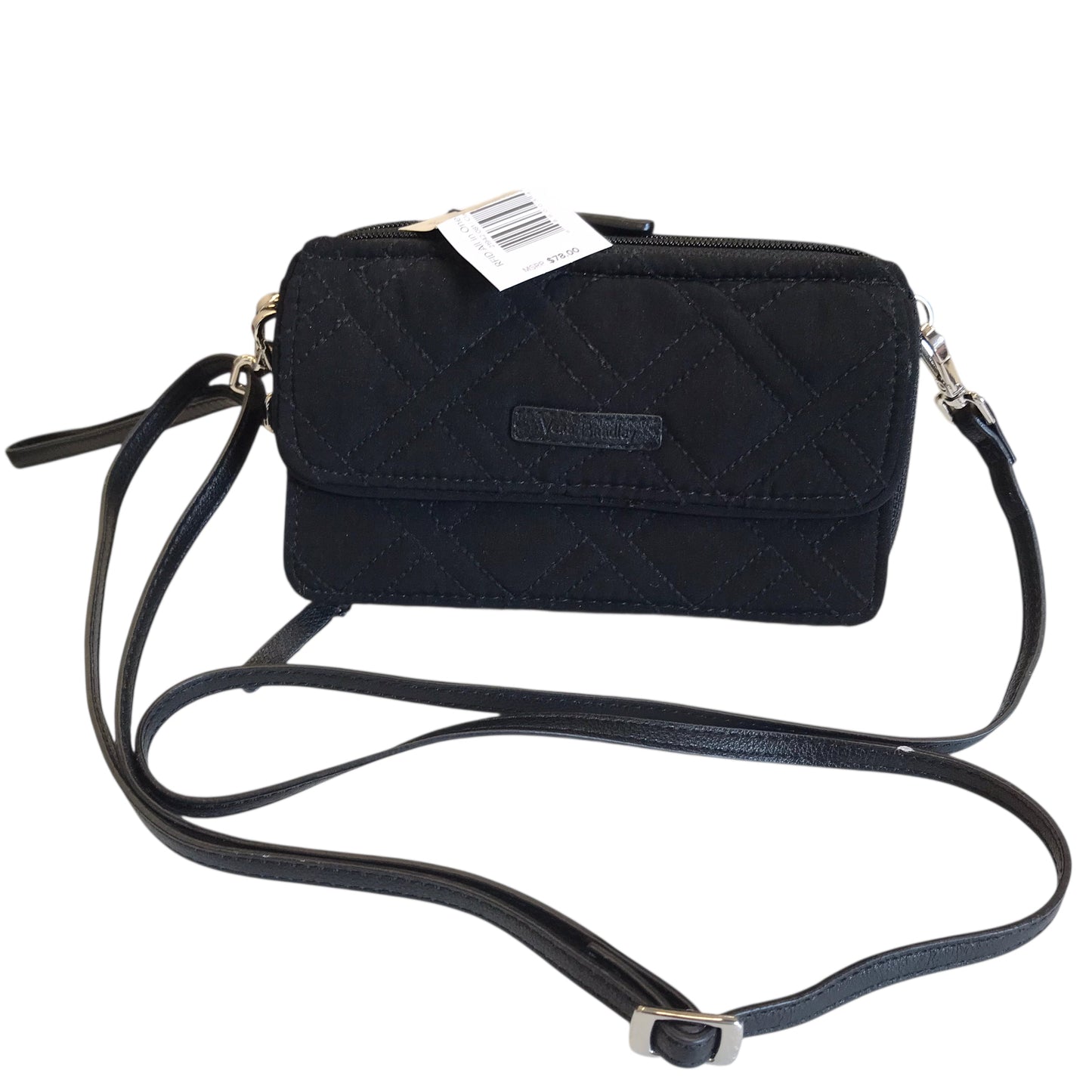 Crossbody By Vera Bradley In Black, Size:Medium