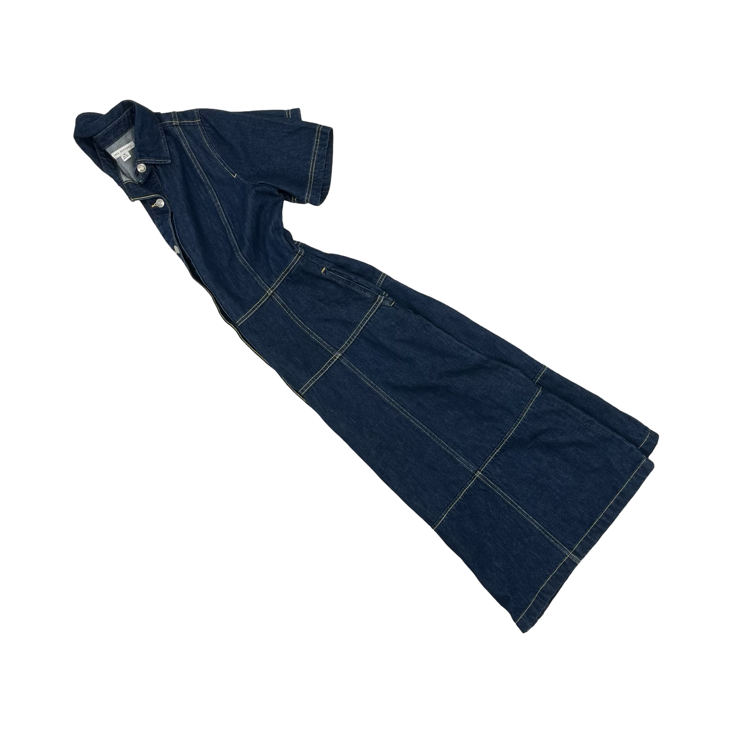 Dress Casual Midi By Free Assembly In Blue Denim, Size:M