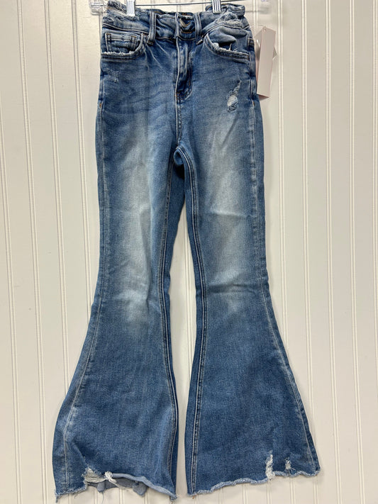 Jeans Flared By Cmc In Blue Denim, Size:0