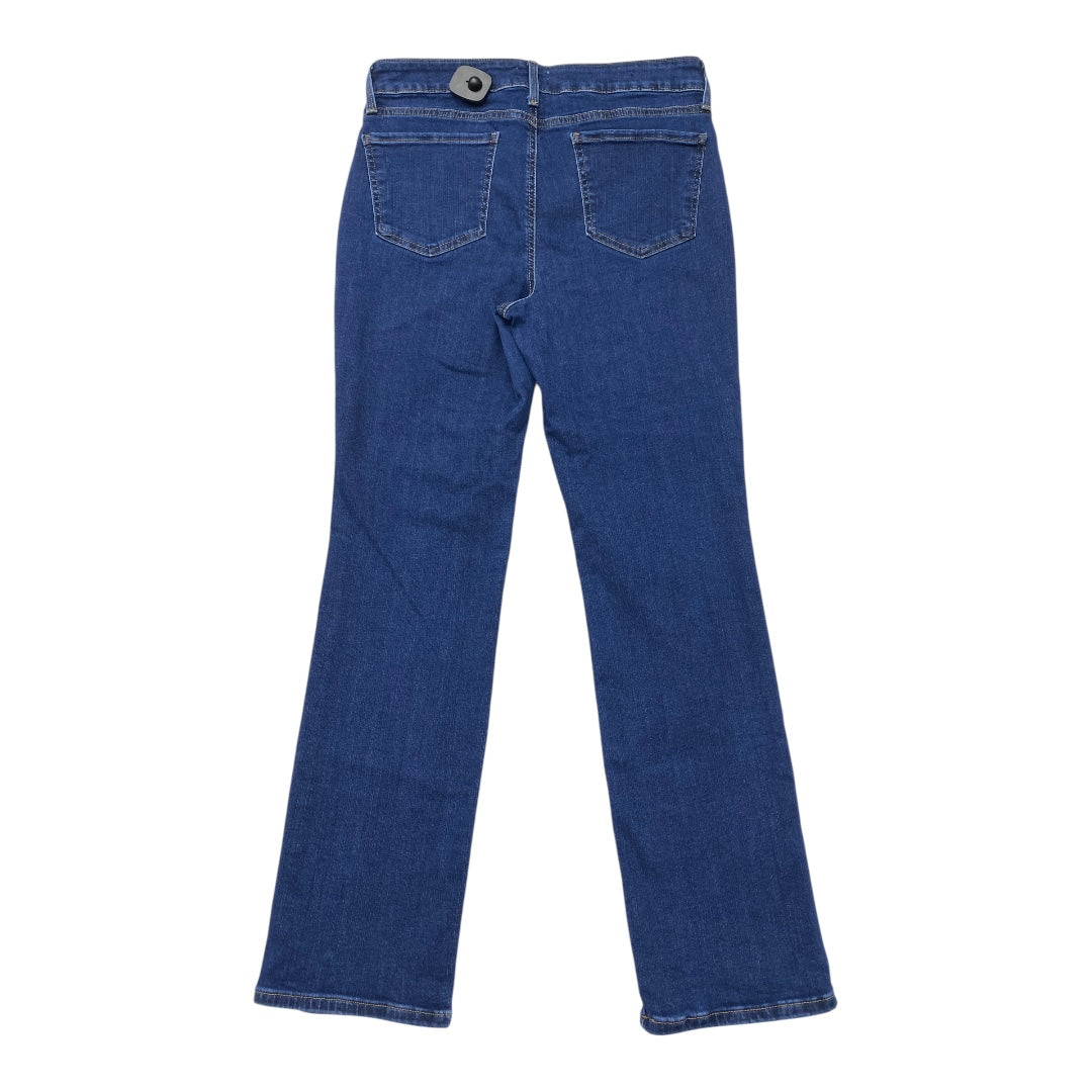 Jeans Straight By Not Your Daughters Jeans In Blue, Size:12