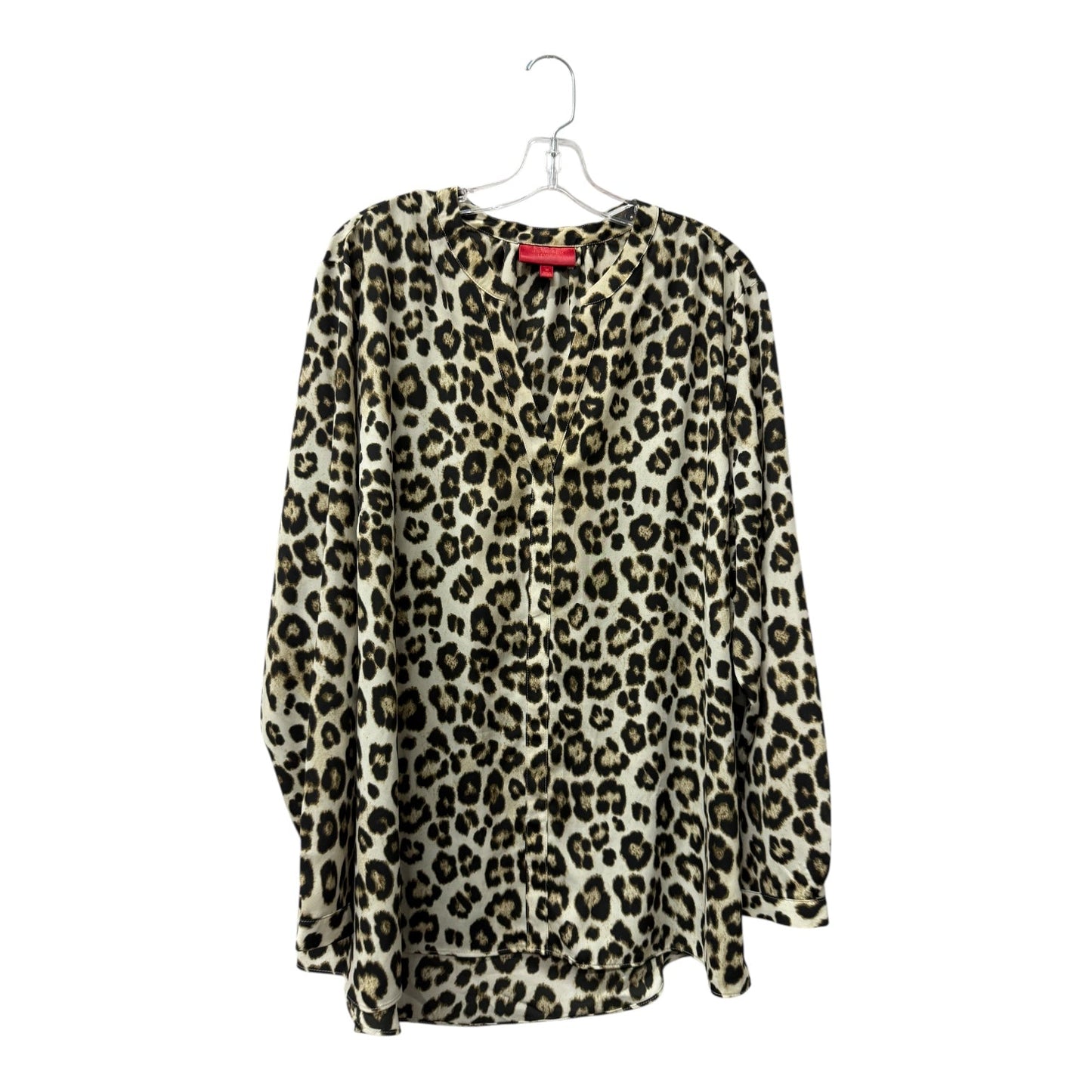 Top Ls By Jennifer Lopez In Animal Print, Size:3X