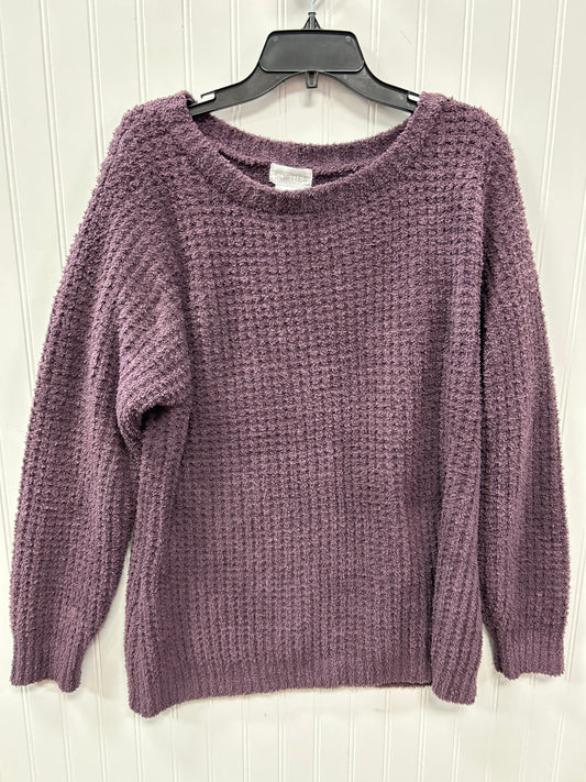 Sweater By Clothes Mentor In Purple, Size:Xl