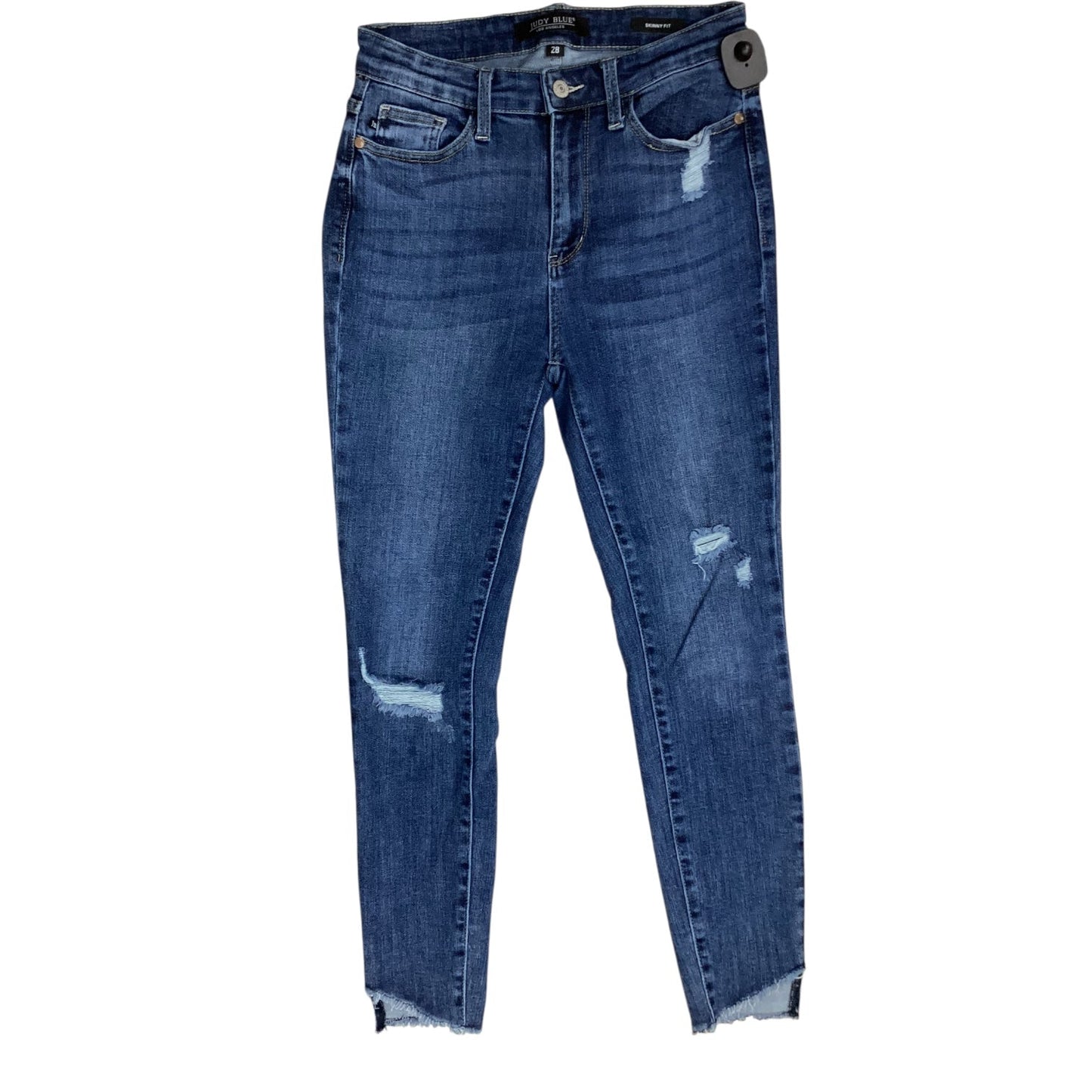 Jeans Skinny By Judy Blue In Blue Denim, Size:6