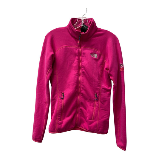 Athletic Jacket By The North Face In Pink, Size:S
