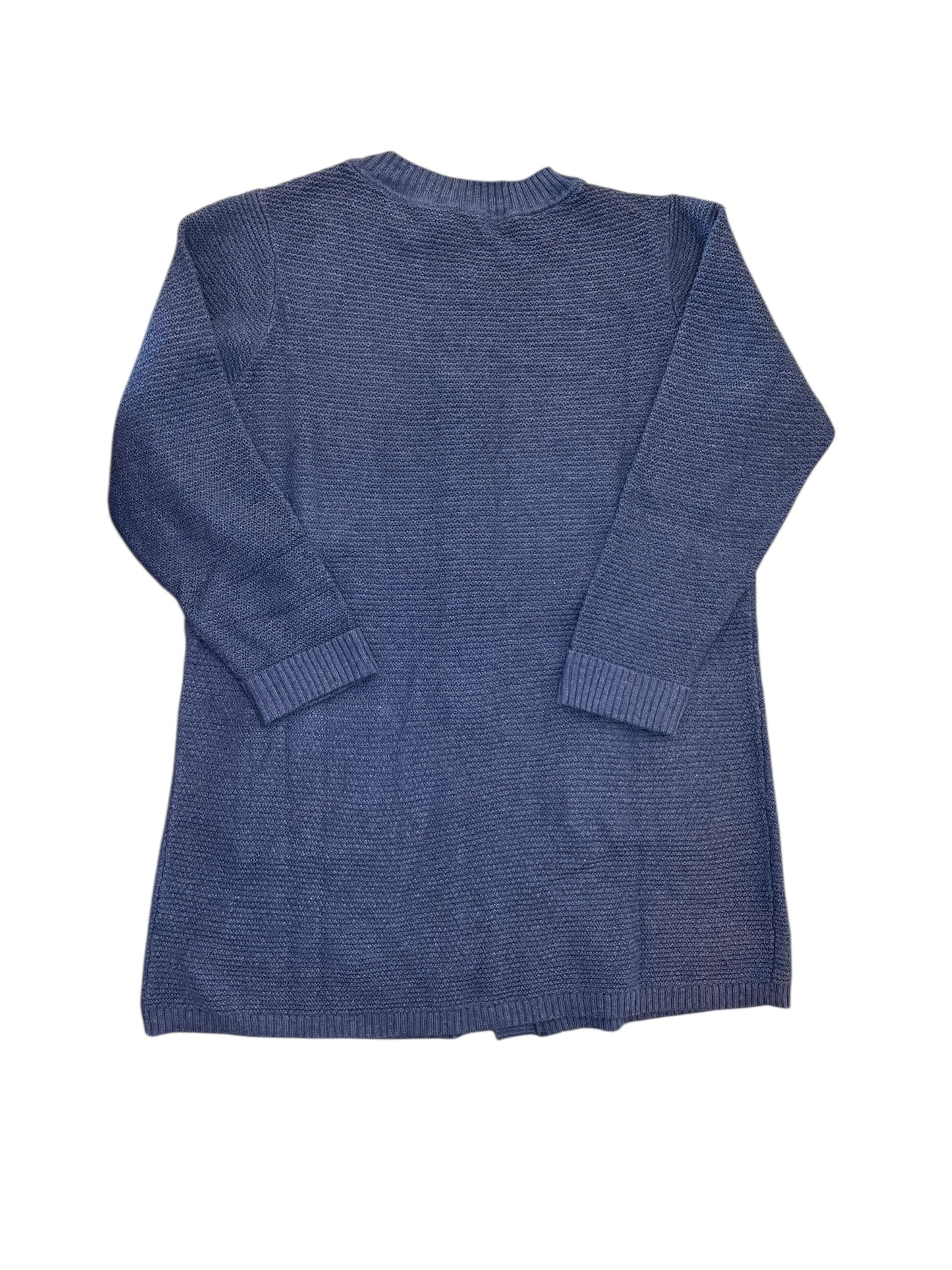 Cardigan By J. Jill In Blue, Size:Mp