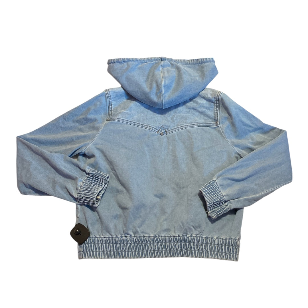 Jacket Denim By Liverpool In Blue Denim, Size:Xs
