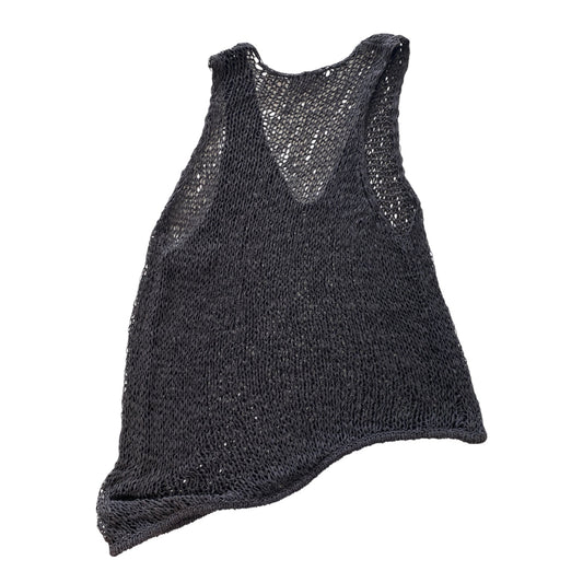 Top Sleeveless Designer By Helmut Lang In Grey, Size:M