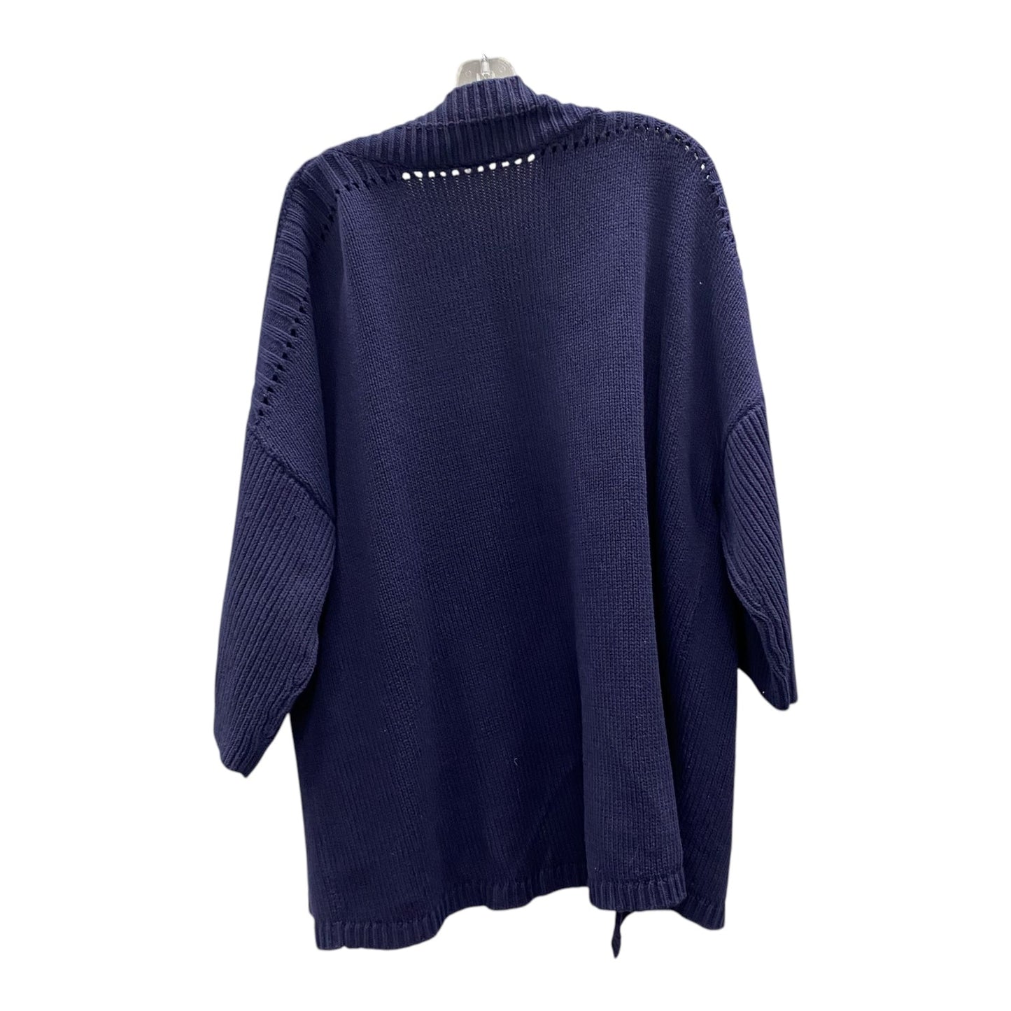 Sweater Cardigan By Lane Bryant In Blue, Size:2X