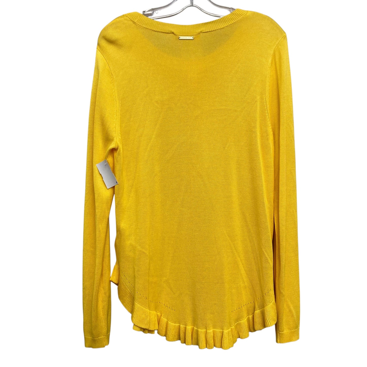 Top Ls By Michael By Michael Kors In Yellow, Size:M