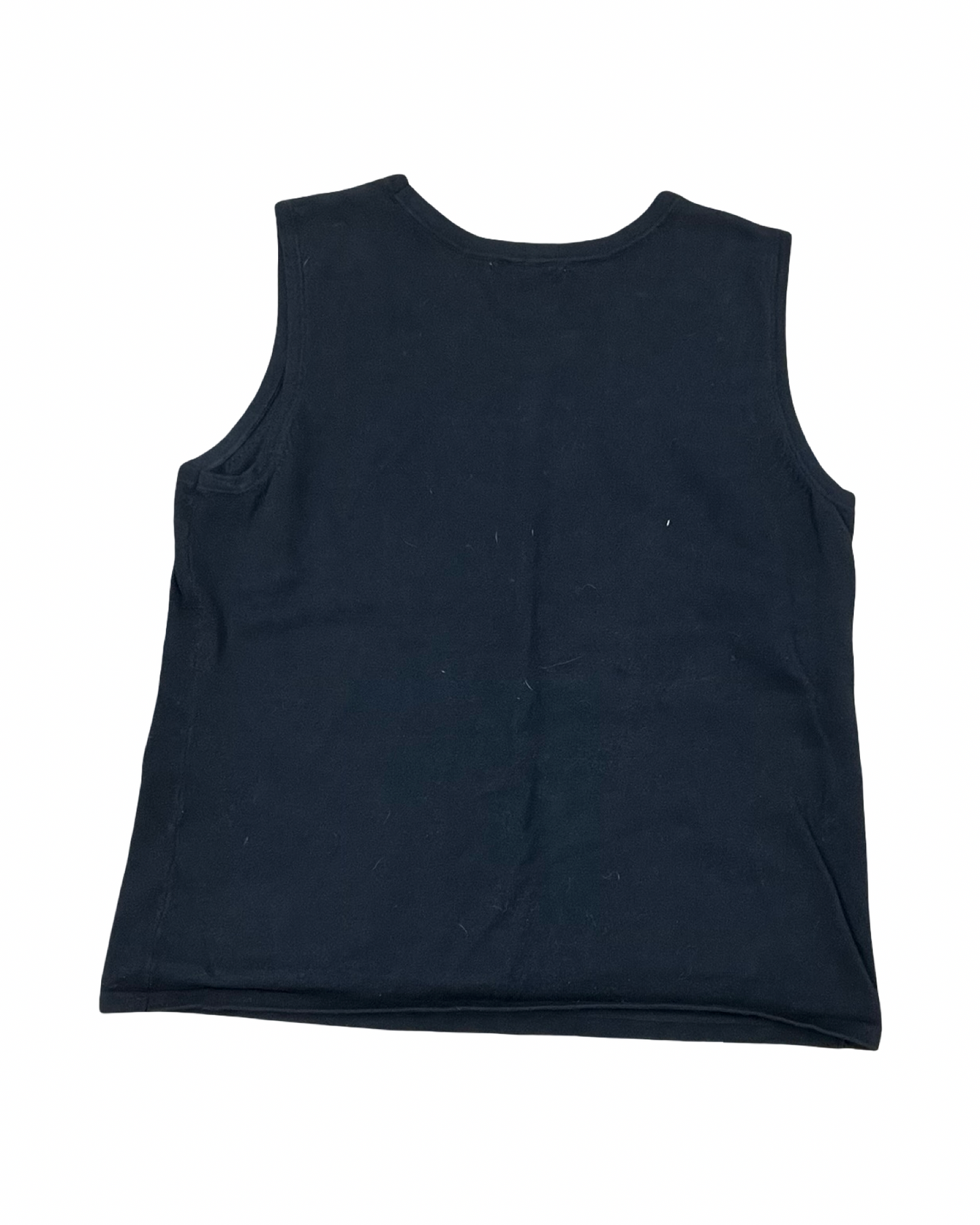 Top Sleeveless Basic By Christopher And Banks In Black, Size:Xl