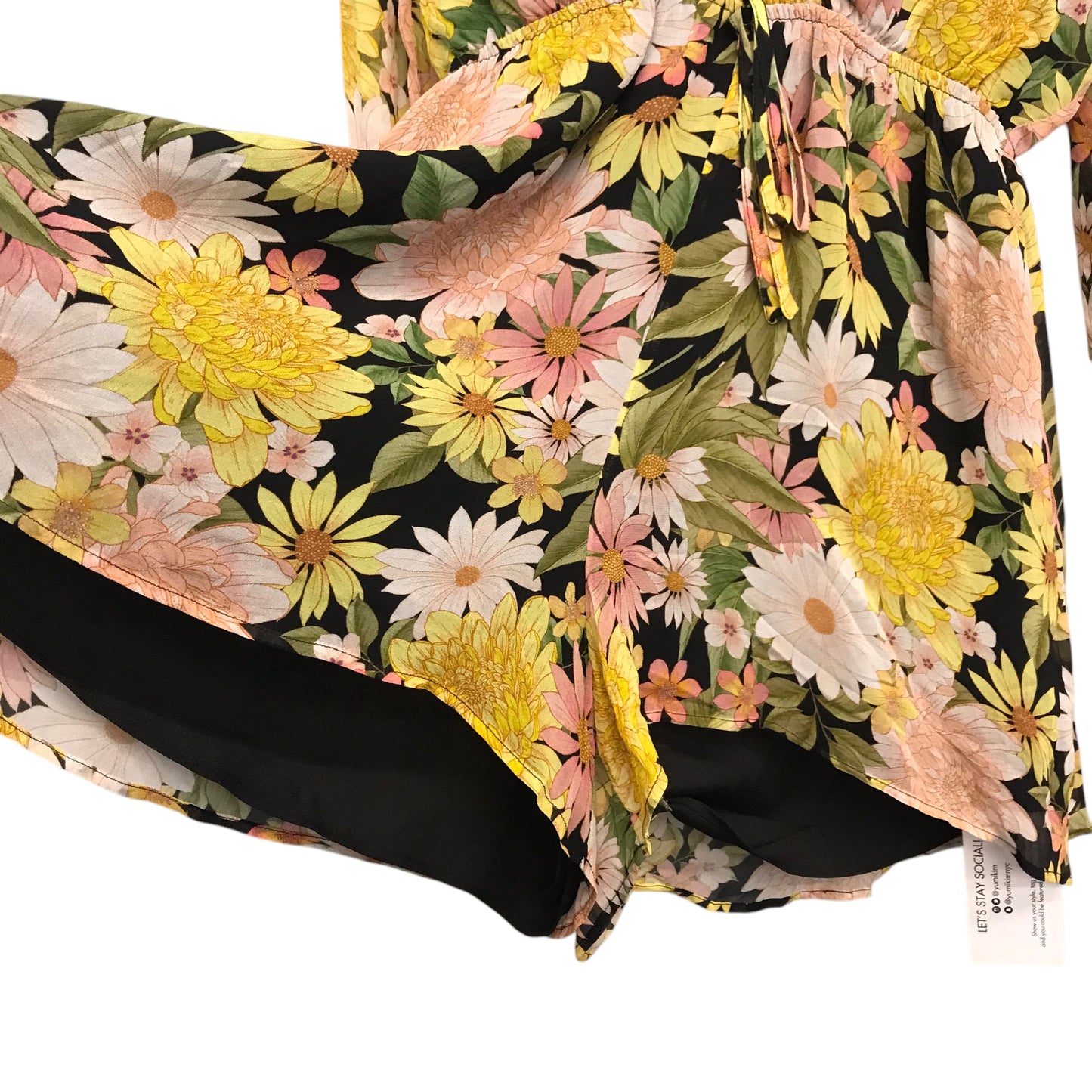 Romper By Yumi Kim In Floral Print, Size:S