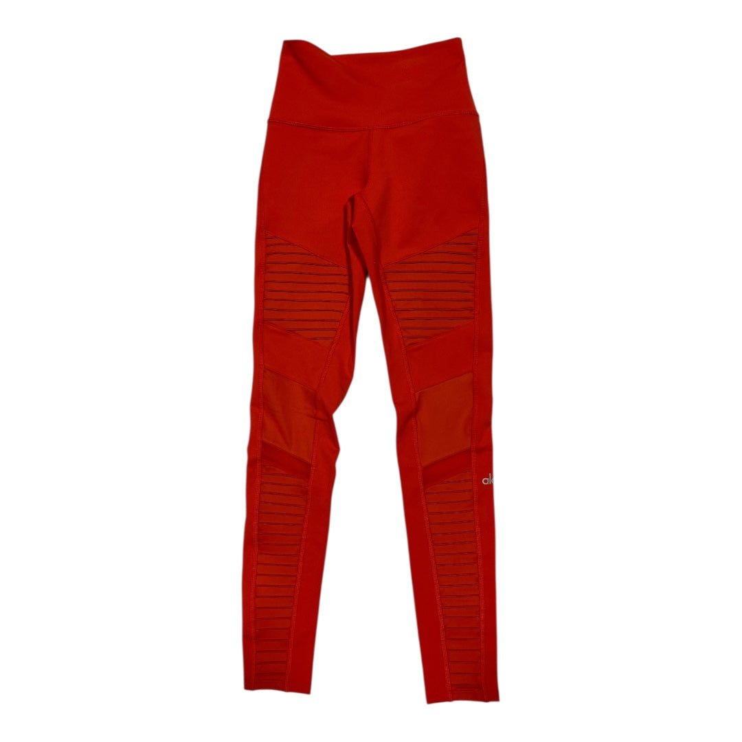 Athletic Leggings By Alo In Red, Size:Xs