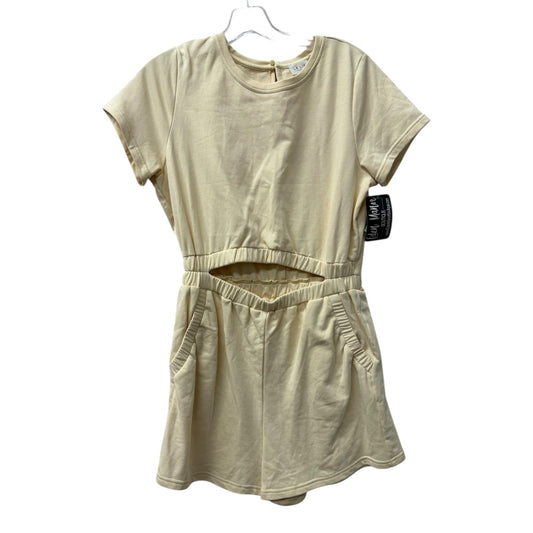 Romper By Le Lis In Cream, Size:M